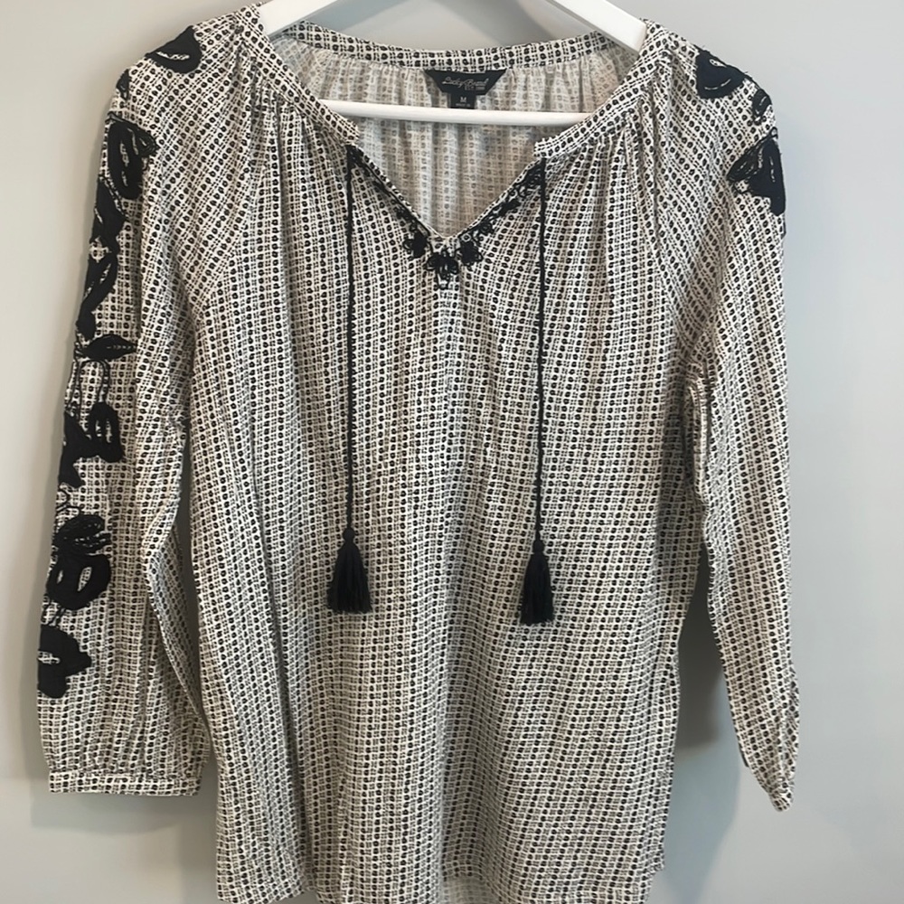 Lucky brand three quarters sleeve